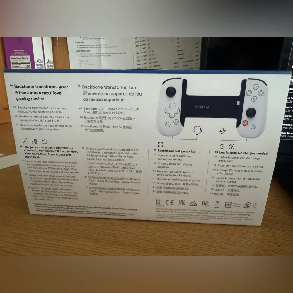 Sony PlayStation Backbone Controller - White